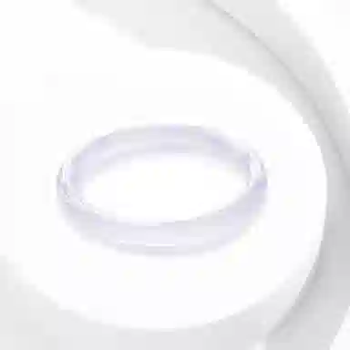 百利金 淡紫罗兰 莹润透亮简约精致轻奢时尚高级感国潮新中式温柔气质素圈美人镯 玉髓 玉石手镯 男女同款情侣款