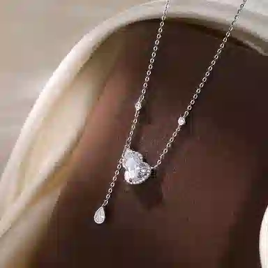 百利金 招财福禄 璀璨灵动轻奢气质经典百搭国潮新中式平安纳福小众设计葫芦吊坠流苏锁骨链#好运 琉璃 项链 男女同款情侣款