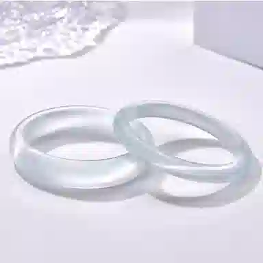 百利金 轻奢 高级感精致 优雅气质 小众设计感国潮新中式复古手饰 猫眼石 玉石手镯 女款