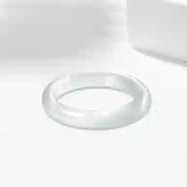 百利金 白月光 国潮新中式典雅气质清冷感 小众设计 一步一响 汉服旗袍手饰 玻璃猫眼 手镯 男女同款情侣款