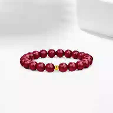 百利金 紫金砂 国潮复古新中式平安转运吉祥纳福简约精致轻奢气质小众设计转运珠手饰#好运再造辰砂 朱砂 手串 男女同款情侣款