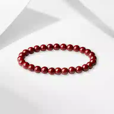 百利金 扭转乾坤 国潮新中式诸事顺利招财转运复古大气简约精致创意设计感 黄金手链 再造辰砂朱砂 玉石手串 男女同款情侣款