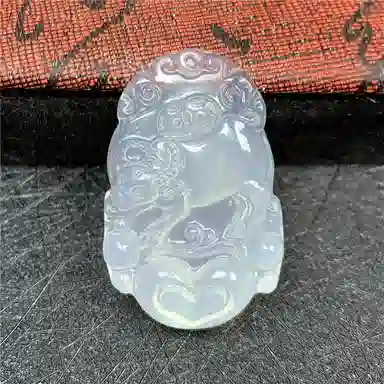 百利金 十二生肖 创意设计轻奢时尚国潮新中式民族风本命年掉吊坠锁骨链 玉髓 玉石项链 男女同款情侣款