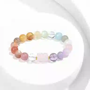 百利金 国风多宝 招财纳福平安转运新中式简约精致经典百搭小众设计貔貅醒狮小熊转运珠手饰 多色水晶 手串 男女同款情侣款