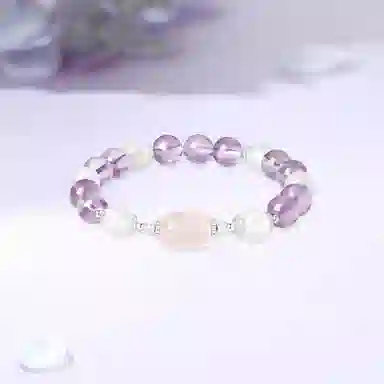 【紫定发财】 百利金 紫气东来 国潮复古新中式平安纳福顺遂如意精致轻奢优雅气质经典百搭转运珠手饰#好运 紫水晶 手串 男女同款情侣款