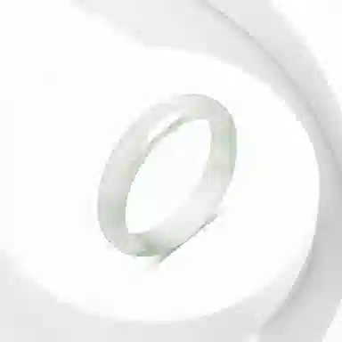 百利金 青山黛贵妃镯 温婉大方简约气质国潮复古新中式汉服旗袍搭配创意设计闭口素圈手饰石英岩手环 天山翠 玉石手镯 女款