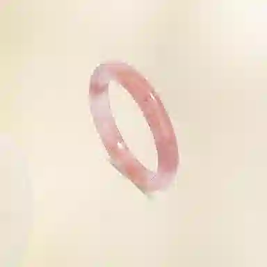 百利金 桃花酿贵妃镯宽扁条 典雅气质温婉大方轻奢时尚高级感国潮新中式汉服旗袍搭配闭口手饰#好运 金丝玉 手镯 男女同款情侣款