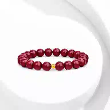 百利金 紫金砂 国潮复古新中式平安转运吉祥纳福简约精致轻奢气质小众设计转运珠手饰#好运再造辰砂 朱砂 手串 男女同款情侣款