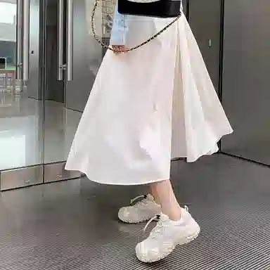 生活休闲甜美时尚透气松糕底百搭少女鞋 低帮 老爹鞋 女款