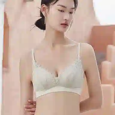 品彩 无钢圈聚拢轻薄透气文胸 女款