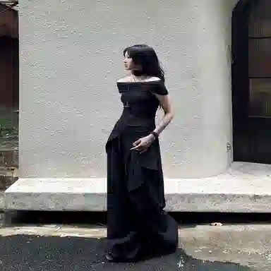 半空山 复古阔腿休闲西装裤 男女同款