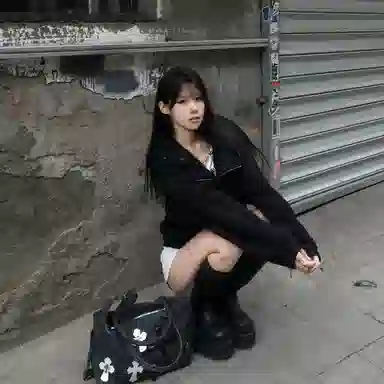 半空山 美式高街重磅解构不规则拉链开衫外套慵懒廓形潮流百搭连帽卫衣 男女同款