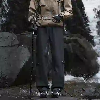 半空山 美式复古高街痞帅机能工装防水防风旅游日常通气质品质休闲裤 男女同款