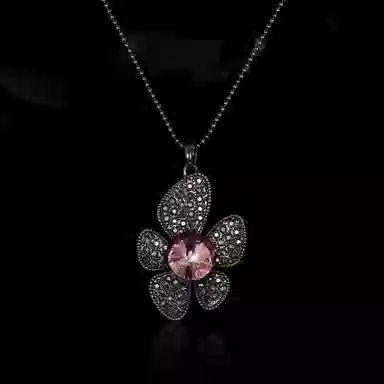 兰盈 繁花 水晶 项链 女款