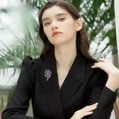 兰盈 花簇 合金 胸针 女款