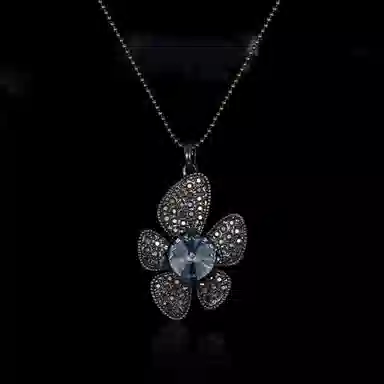 兰盈 繁花 水晶 项链 女款