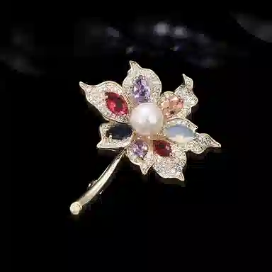 兰盈 胸花轻奢小众 人造水晶 胸针 女款