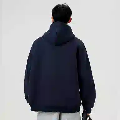 曼城 美式高街复古学院风潮牌基础款休闲运动舒适潮流高克重日常百搭通勤宽松简约垂感硬挺重磅连帽卫衣 男女同款