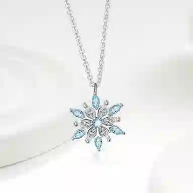 KING OF BLING Snowflake Necklace