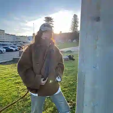 桴生 法式慵懒复古立领短款毛呢气质外套 小个子时尚洋气之选大衣 女款