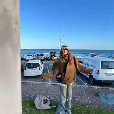 桴生 法式慵懒复古立领短款毛呢气质外套 小个子时尚洋气之选大衣 女款