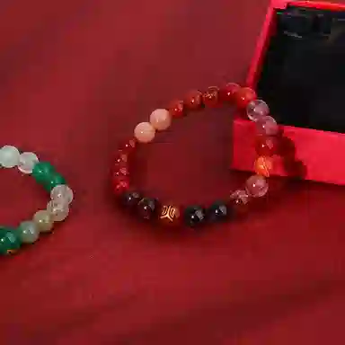 五行转运珠 离火武当 克兰茜 偶遇佳侣早日脱单 新中式国风 月老赐福文玩串珠手饰 送礼节日生日新年好运 水晶 手串 男女同款情侣款