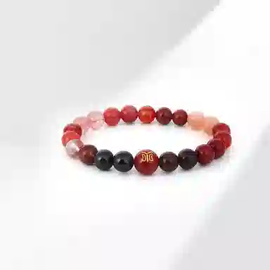 五行转运珠 离火武当 克兰茜 偶遇佳侣早日脱单 新中式国风 月老赐福文玩串珠手饰 送礼节日生日新年好运 水晶 手串 男女同款情侣款