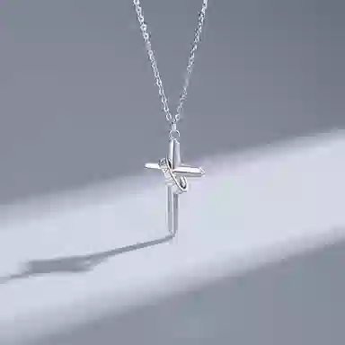KING SIZE JEWELRY Faith Light Cross Necklace
