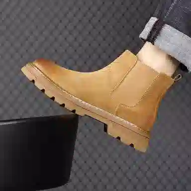 铭意途 时尚百搭 短筒 切尔西靴 男款
