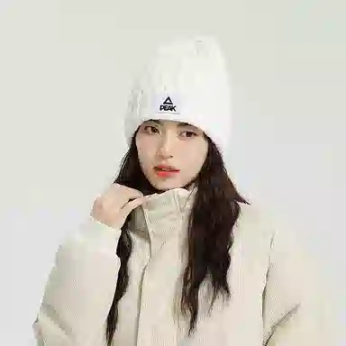 匹克 秋冬必备 保暖组合 加绒加厚防寒 聚酯纤维 绒线帽 男女同款情侣款 多色