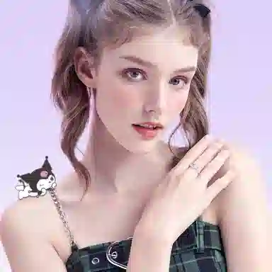 Hello Kitty S925 Kuromi