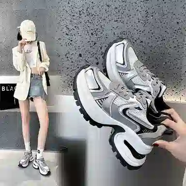 时尚简约运动风 低帮 老爹鞋 女款