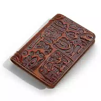 WilliamPOLO Retro Leather Wallet