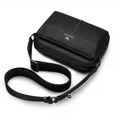 WilliamPOLO Vintage Business Casual Leather Shoulder Bag