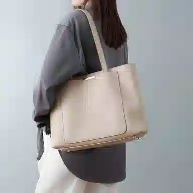 COMELY Tote Bag Light Grey/Dark Grey