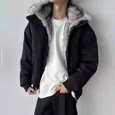 American Vintage Eagle Puffer Jacket