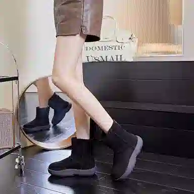 牛反绒 复古百搭舒适保暖之选 雪地靴 女款