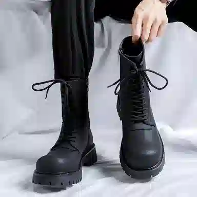 Dounkol High Boots Black