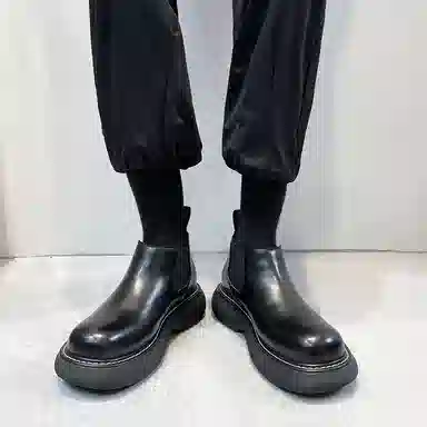 Dounkol Chelsea Boots Black