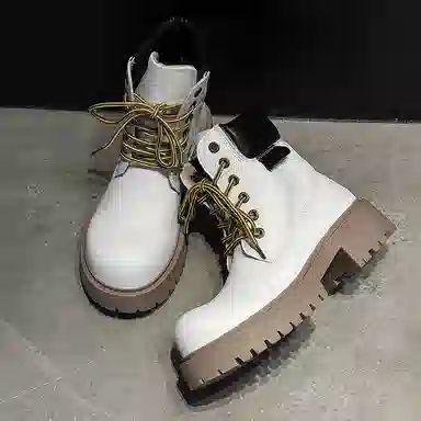 Dounkol Vintage Round Toe Work Boots