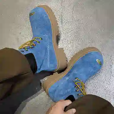 Dounkol Outdoor Thick Sole Yellow Boots