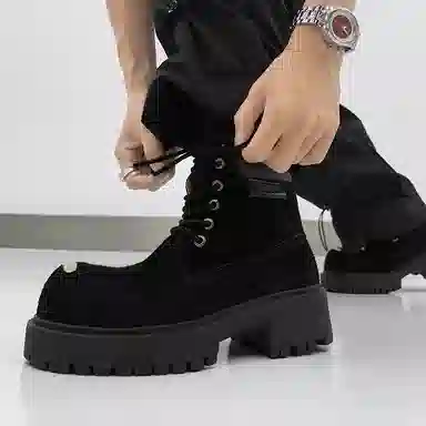 Dounkol Outdoor Thick Sole Yellow Boots