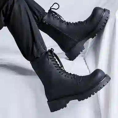 Dounkol High Boots Black