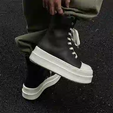 Dounkol Classic High-Top Black White