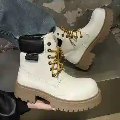 Dounkol Vintage Round Toe Work Boots