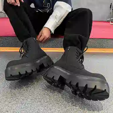 Dounkol Black Warrior Martin Boots