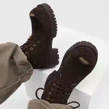 Dounkol Outdoor Thick Sole Yellow Boots