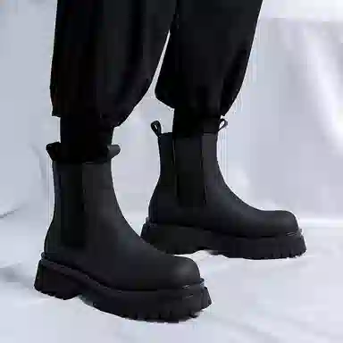Dounkol Chelsea Boots Black