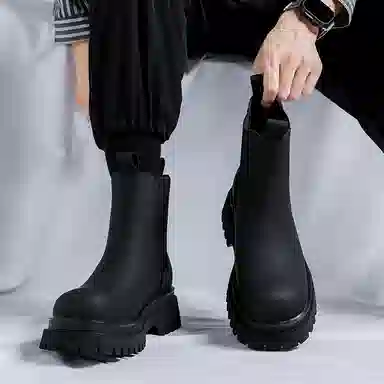Dounkol Chelsea Boots Black