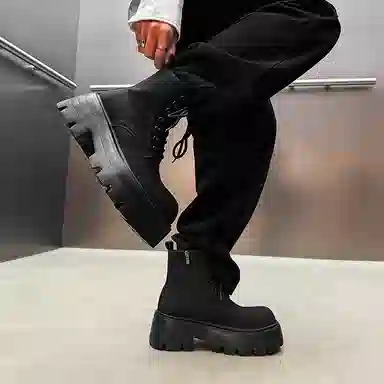 Dounkol Black Warrior Martin Boots